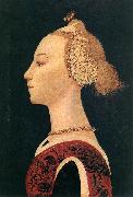 UCCELLO, Paolo Portrait of a Lady at Sweden oil painting artist